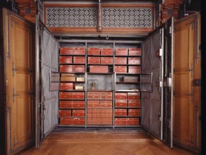 The Armoire de Fer, c. 1790, at the Archives nationales de France (photo: ANdF)